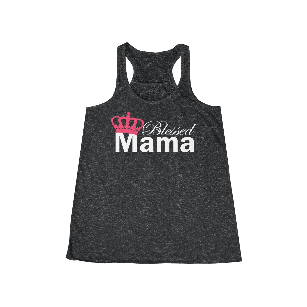 Blessed Mama - Women's Flowy Racerback Tank