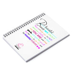 Beautiful Spiral Notebook - Ruled Line